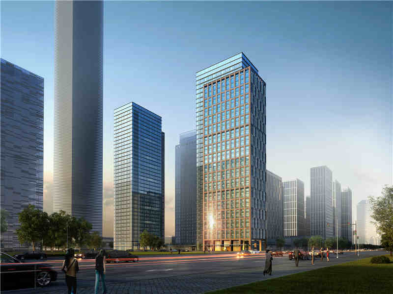 绿地集团西北事业部西安市丝路中心DK3项目