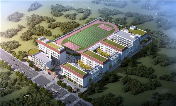 西安浐灞一小改扩建项目3#综合楼封顶大吉